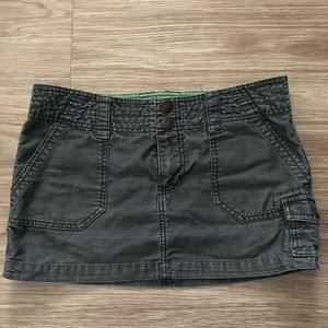Corduroy Cargo Skirt